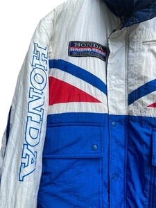 Vintage Honda Racing Team International Reversible Jacket HRC Hondaline - Picture 1 of 12