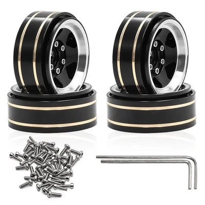 1.3"1/18 RC Car Upgraded Metal Wheel Rim Hub for TRX4M SCX24 FMS Ascent-18 - Image 1 of 4