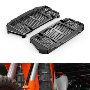 CNC Radiator Guards Cover Protection For KTM 150-500 XC W XCFW XWF EXC F 2024-25 - Picture 1 of 10