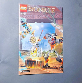 Lego 70795 Bionicle 2015 MASK MAKER VS. SKULL GRINDER - INSTRUCTION MANUAL ONLY