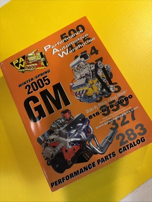Catálogo de piezas PAW 2005 GM Foto 1 de 4