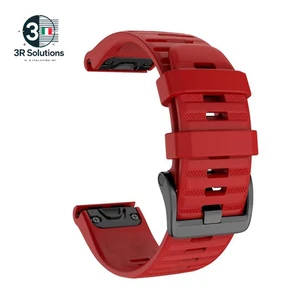 26 22 20MM Cinturino per Orologio per Garmin Fenix 6X 6 Pro 7X 7 7S 8 47Mm 51Mm - Photo 1 sur 26