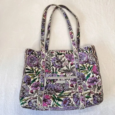 Vera Bradley Women's Floral Ladybug Print Shoulder Tote Style #23848-M24 - Image 1 of 4