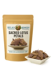 Pétalos de Loto Sagrado - 100% Puros, Orgánicos, Nelumbo Nucifera, Calmantes y Espirituales - Imagen 1 de 1