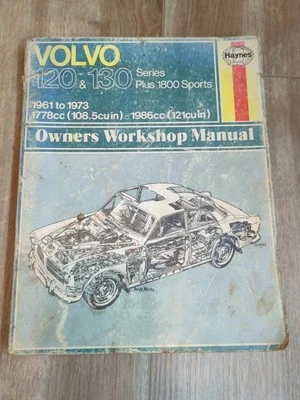 Volvo 120 and 130 Series and 1800 Sports, 1961-1973 Paperback by Haynes - Image 1 of 4