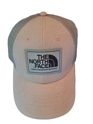 The North Face Y Mudder Trucker Linaria LT. Gorra de camionero rosa broches de presión ajustables Foto 1 de 3