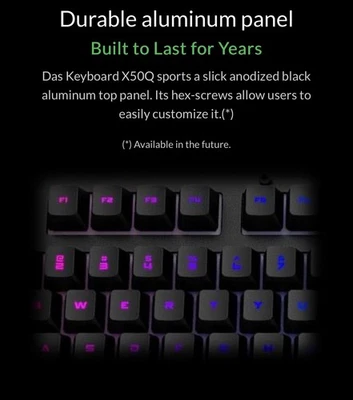 Daskeyboard X50 Mechanical USB Keyboard RGB Programmable !!  (DKGKXS0POGZSOUSX) - Image 1 of 4