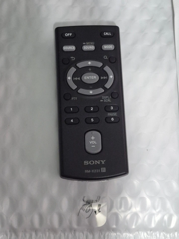 Original Sony Rm-x231 Remote Control RMX231