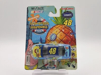 Team Caliber Jimmie Johnson #48 SpongeBob Squarepants The Movie Nascar Die Cast - Image 1 of 2
