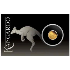 KANGAROO MINI ROO 2025 AUSTRALIA 0.5 gram .9999 Pure 24k GOLD Bullion $2 Coin - Picture 1 of 4