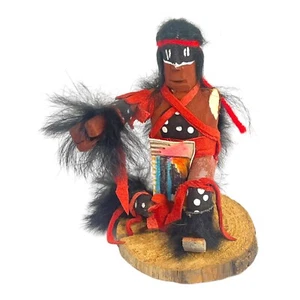 Vintage Katsina Dancer Mask Small 5” Native American Kachina Doll READ - Picture 1 of 8