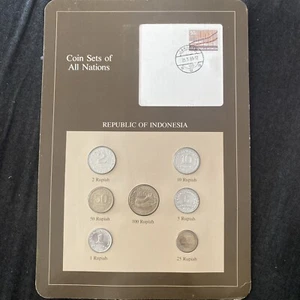 Coin Sets of All Nations-INDONESIA-1970-1979 UNC 100 Rupiah 1978 - Picture 1 of 16