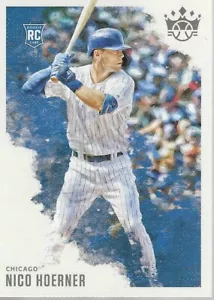 2020 Panini Diamond Kings Nico Hoerner card # 90 RC Chicago Cubs Rookie - Foto 1 di 1