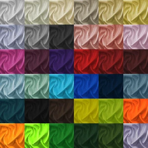 Silky Satin Liquid Fabric Plain Luxury Dress Crafts Decorations Drape Dancewear - Picture 1 of 121