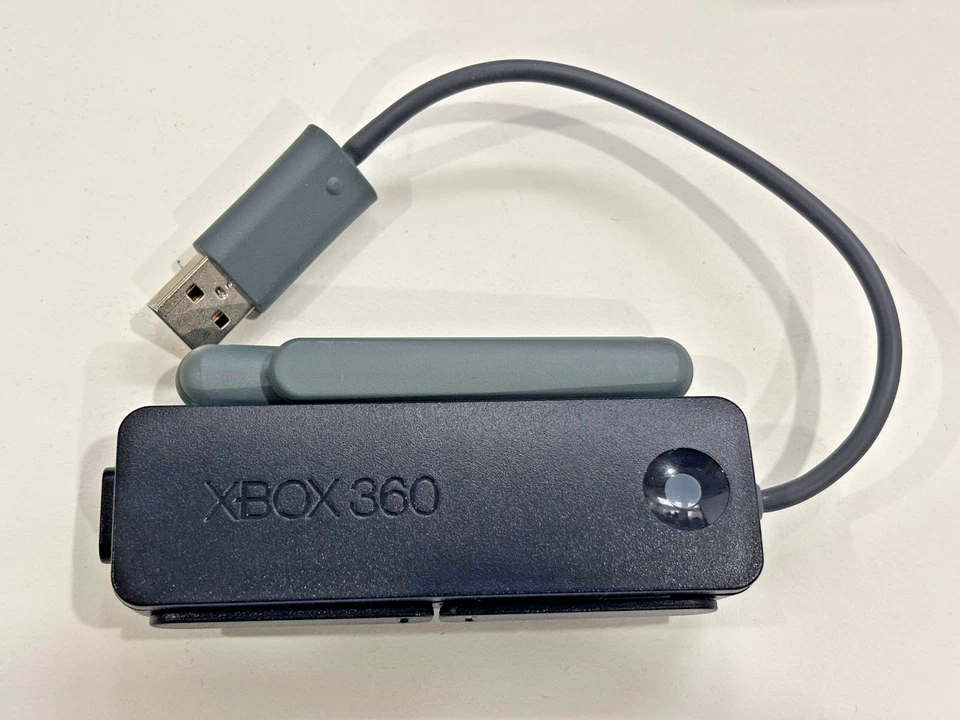 Official OEM Xbox 360 Wireless N Network Adapter WiFi Dual Antenna Model 1398 - Image 1 of 4