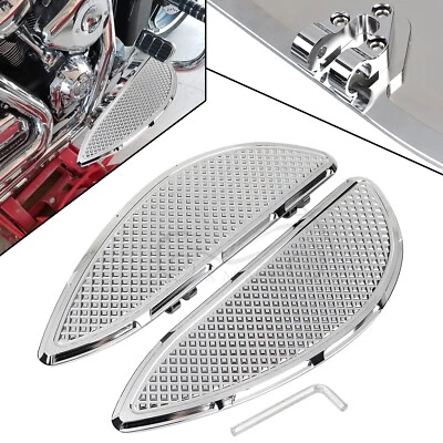 Estriberas de piso estiradas para conductor para Harley Heritage Softail Ultra Limited Foto 1 de 4