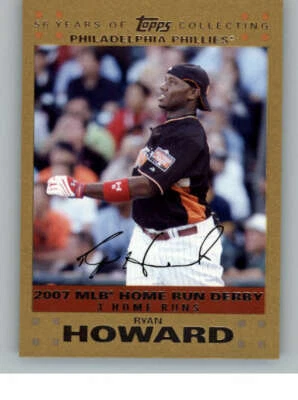 2007 Topps Update Gold #290 Ryan Howard 2007 (ref 138145) - Image 1 of 2