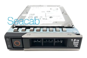 Gen15 - Dell 1.8TB 10K SAS 2.5" 12G Hard Drive R350 R550 R650 R750 T550 & more - Picture 1 of 1