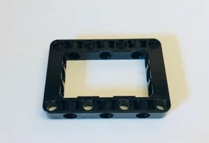 Lego Technik Technic 64179 Verbinder Rahmen Block Liftarm 5x7 schwarz 6016154 - Bild 1 von 1