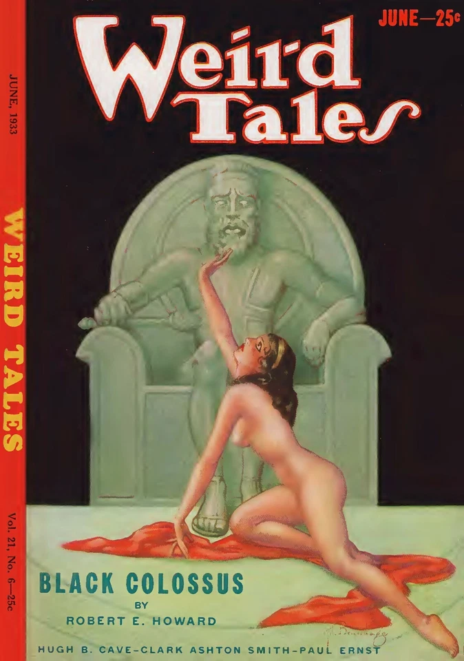 Weird Tales 1933 June FACSIMILE REPRINT - Image 1 of 1