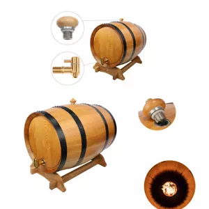 50L Litre Wine Oak Barrel Spirits Whiskey Stainless Tap Bung Constant Pressure - Bild 1 von 13