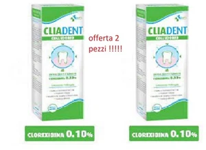 Cliadent collutorio 0,1% clorexidina 200 ml Super offerta 2pz - Foto 1 di 3