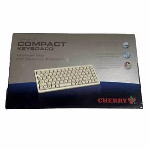 Cherry Compact-Keyboard G84-4400 Keyboard PS/2 English NOS Ships FREE - Picture 1 of 2