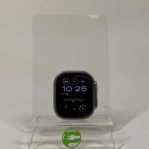 GPS Only Apple Watch Ultra 49MM Natural Titanium MQEW3LL/A - Photo 1 sur 7