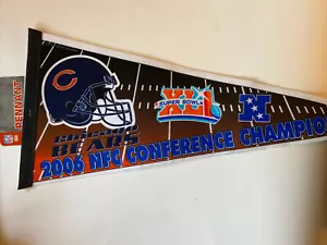 NFL Chicago Bears 2006 NFC Conference Champions Pennant - Super Bowl XLI - Picture 1 of 4