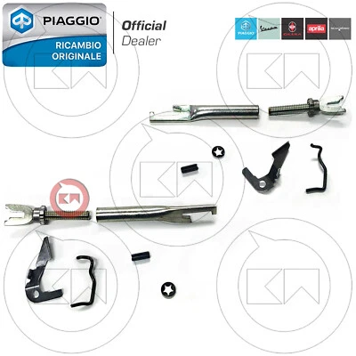 KIT RECUPERO GANASCE DESTRA E SINISTRA ORIGINALE PIAGGIO APE TM P703 220 cc - Immagine 1 di 2