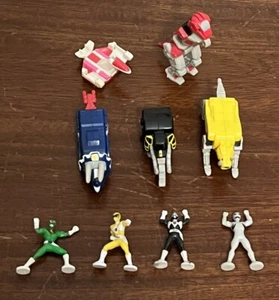 Mighty Morphin Power Rangers Micro Machines Zord Cycle Figure Lot Vintage Galoob - Picture 1 of 7