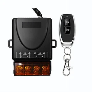 433 MHz Wireless Remote Control Switch AC 110V-240V 30A RF Relay Receiver - Picture 1 of 13