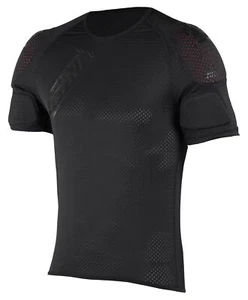 Camiseta negra Leatt 3DF Airfit Lite para hombre protección al hombro - Imagen 1 de 2
