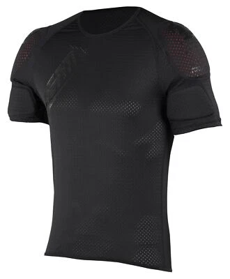 Camiseta Masculina Leatt 3DF Airfit Lite Proteção de Ombro Preta - Imagem 1 de 2