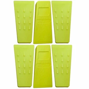 6 Pack 5.5" Tree Felling Wedge Logging Bucking Falling ABS Plastic (Green) - Picture 1 of 6