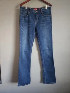 873 Levi's Zip Up Skinny Leg Stretch Denim Jeans Size 14 Women's - Picture 1 of 8