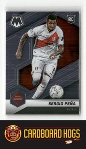 2021-22 Mosaic FIFA World Cup #44 Sergio Pena Peru RC Rookie - Picture 1 of 2