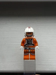 Lego Star Wars Luke Skywalker Pilot Minifigure W/Rare 180 Misprint! - Picture 1 of 4