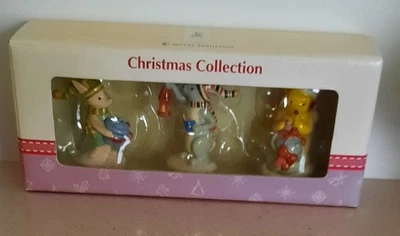 Royal Doulton Christmas Collection Winnie The Pooh Tree Decorations x 3 (Boxed) - Image 1 of 4