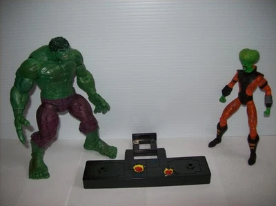 ToyBiz Marvel Legends - The Hulk AND The Leader Face Off Loose Used RARE - Image 1 of 4