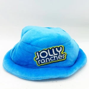 Jolly Rancher Blue Hat for Bears With Holes for Ears 2.5" x 6.5" - Picture 1 of 7