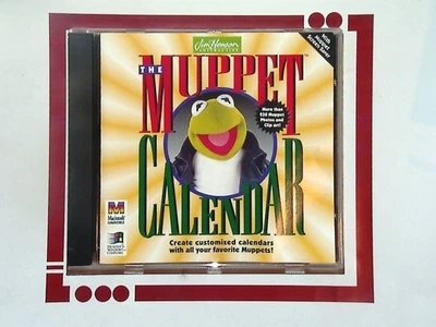 The Muppet Calendar PC Win 95 CD-Rom Mint - Image 1 of 2