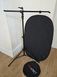Pixapro/Godox 5-in-1 Collapsible Reflector Board (80x120cm) Refl Arm Stand Kit - Picture 1 of 17