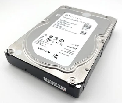 Seagate ST4000NM0035 4TB SATA 6GB 7.2K RPM 3.5" Hard Drive - 3 Year Warranty - Image 1 of 3