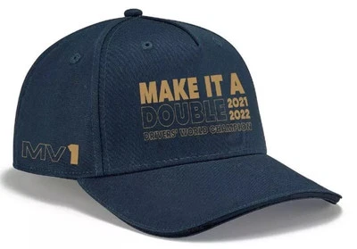 Gorra Red Bull Racing F1 Team Max Verstappen 2022 Pilotos Campeón del Mundo Nueva con Etiquetas Foto 1 de 4