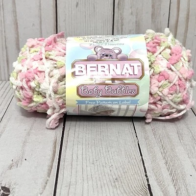 Bernat Baby Bubbles Dippity Dots Yarn 2.4 oz 105 yds Choose Your Color - Image 1 of 4