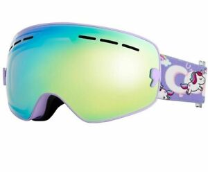 Kids Ski Goggles Glasses Skiing Children Double UV400 Anti-fog Eyewear S Size