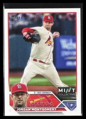 2023 Topps Jordan Montgomery #32 Mint Collective - Image 1 of 2