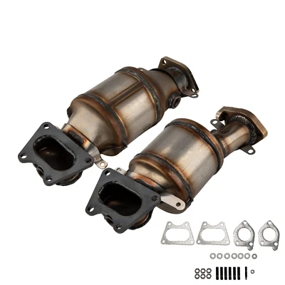 For 2005 2006 2007 Honda Odyssey 3.5L Catalytic Converter Bank 1 and 2 Set Pair Foto 1 de 4