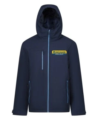 New Holland Tractor Waterproof Insulated Hooded Jacket - Small - 3XL - Image 1 of 2
